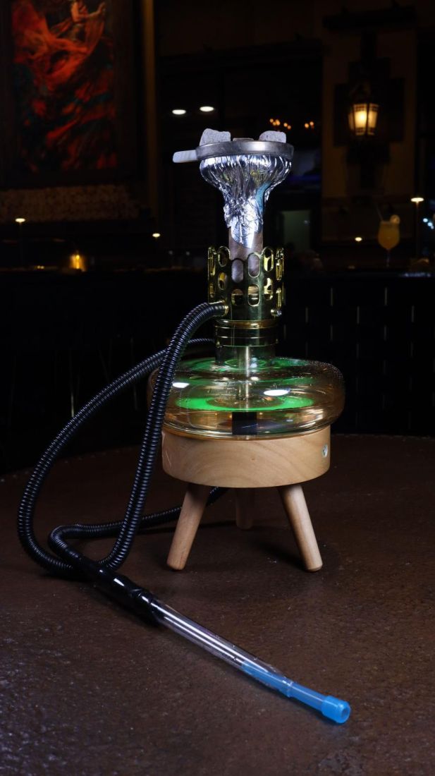 Mystic hookah with a glowing base